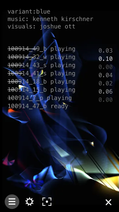 Capturas de tela do variant:blue