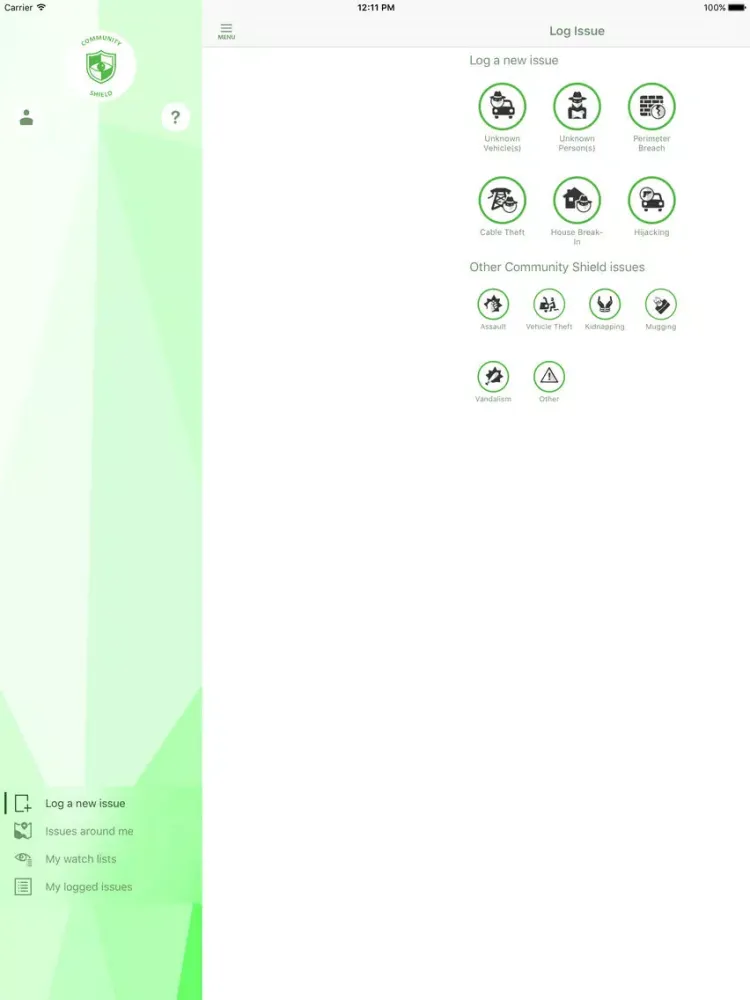 Community Shield iPad 应用截图