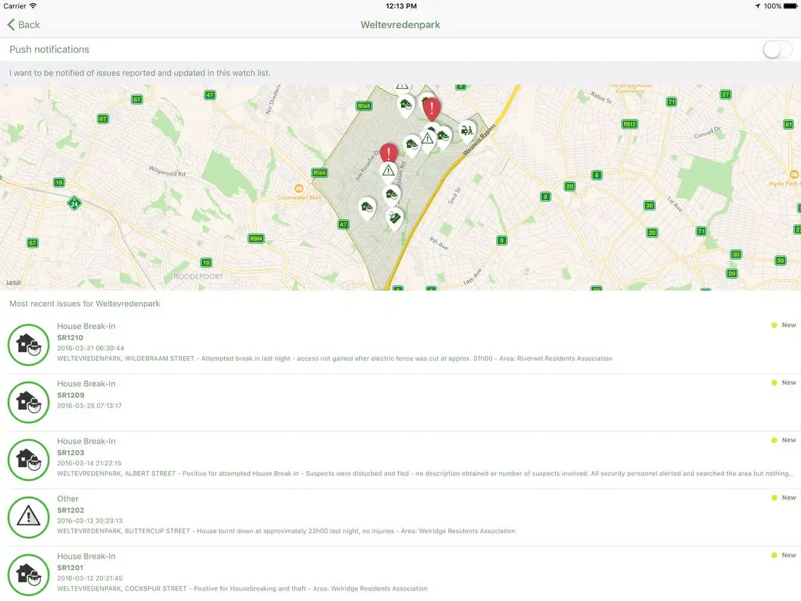 Community Shield iPad 应用截图