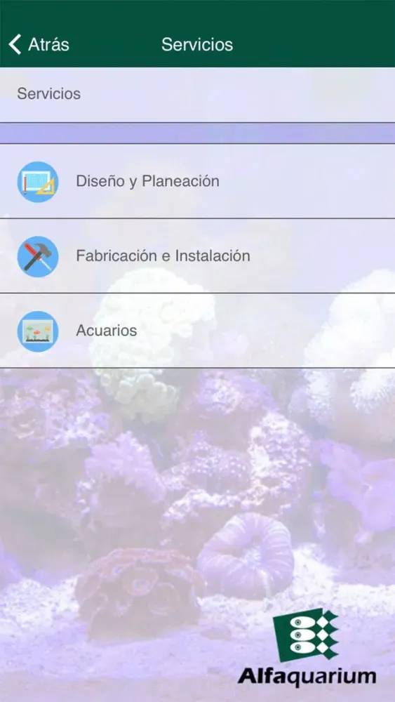 Screenshot di Alfaquarium
