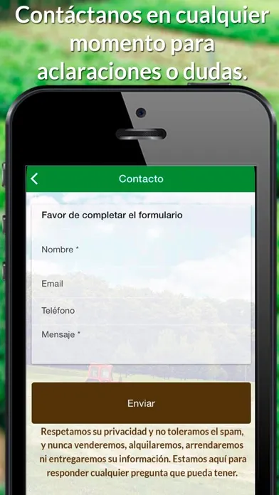 Capturas de tela do Control-Agro
