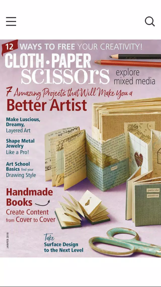 تصاویر Cloth Paper Scissors Magazine