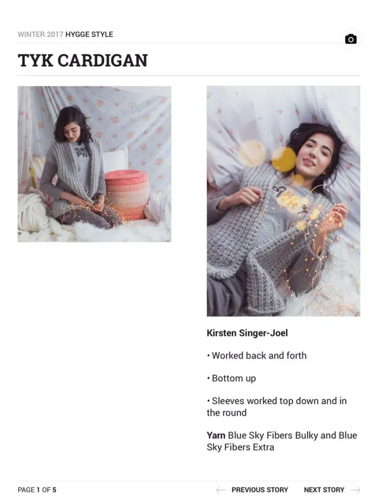 Скриншоты Knitscene Magazine iPad 