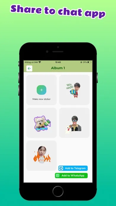 Capturas de pantalla de Isticker