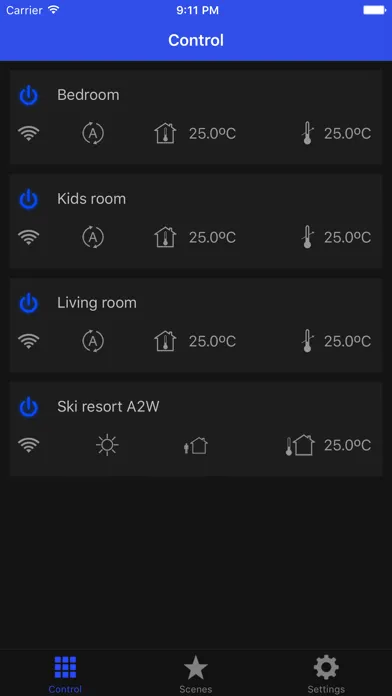 Zrzuty ekranu Airconwithme