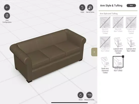 Century Furniture AR iPad  स्क्रीनशॉट