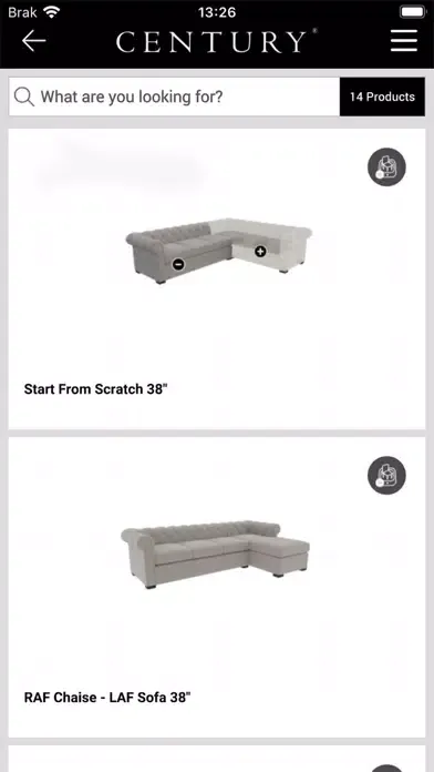 Century Furniture AR स्क्रीनशॉट