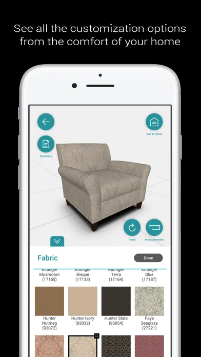 Ethan Allen inHome™ Screenshots