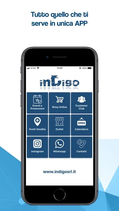 Tangkapan layar inDigo