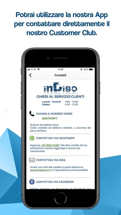 Tangkapan layar inDigo