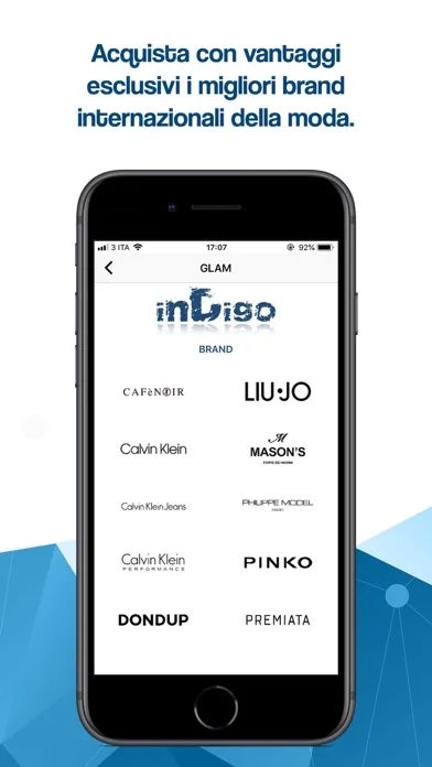 Tangkapan layar inDigo