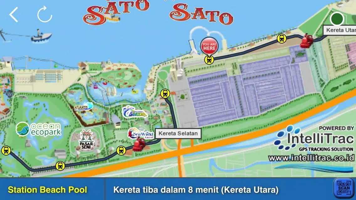 Captures d'écran de Ancol Kereta Wisata Sato Sato