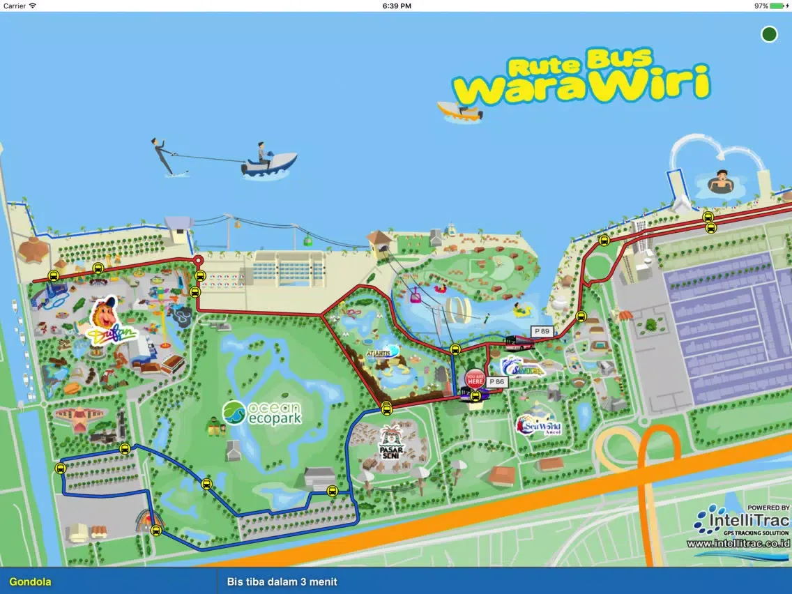 Ancol Rute Bis Wara Wiri iPad  Screenshots