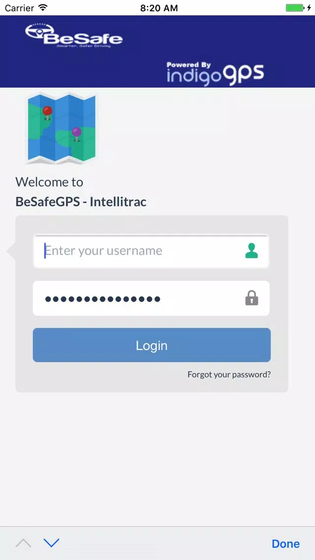 BeSafe GPS স্ক্রিনশট
