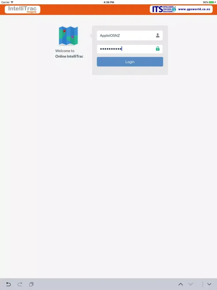 IntelliTrac GPS Tracker NZ iPad  स्क्रीनशॉट