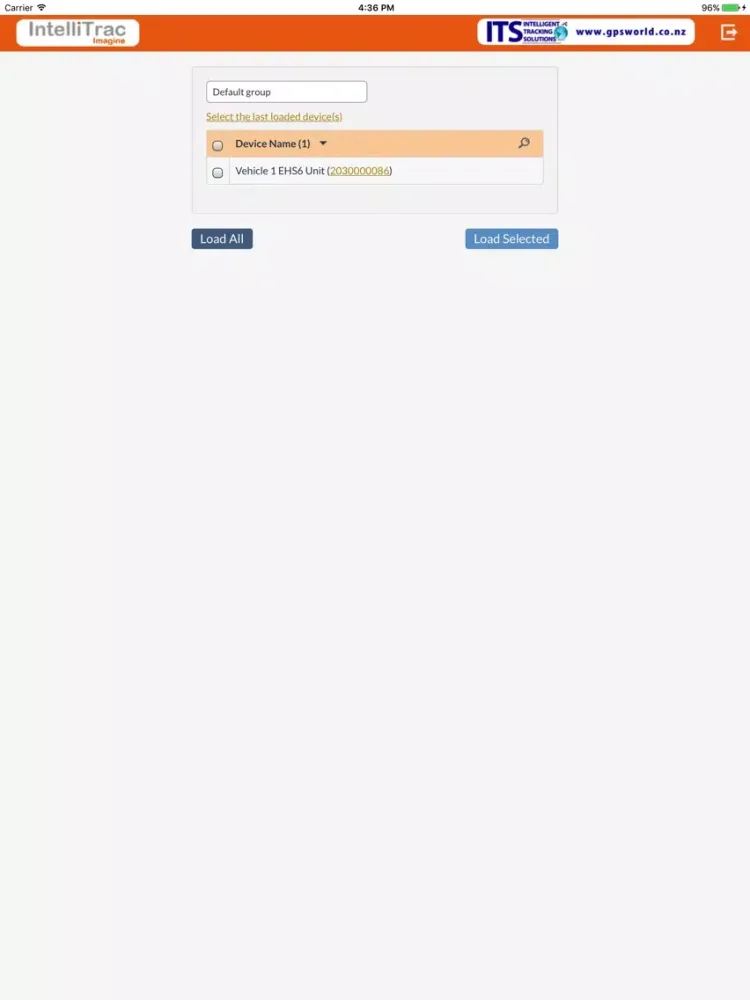 IntelliTrac GPS Tracker NZ iPad  स्क्रीनशॉट