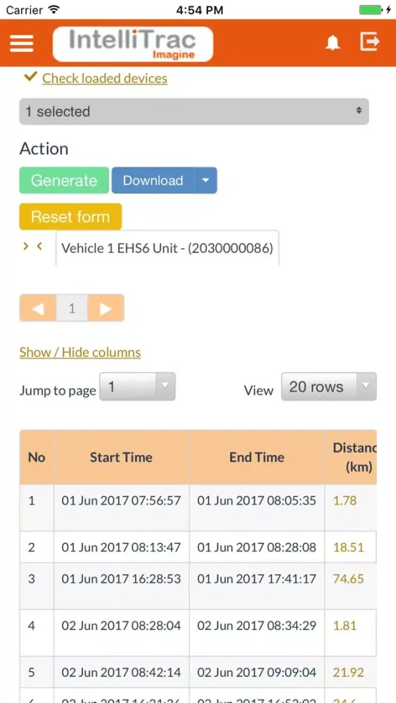 IntelliTrac GPS Tracker NZ स्क्रीनशॉट
