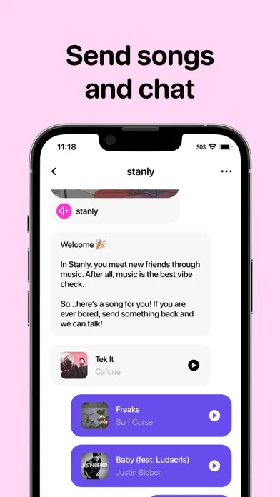 stanly - send me songs 스크린샷