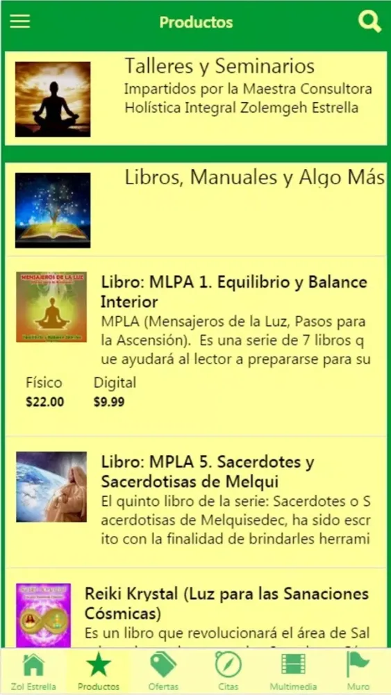 Zol Estrella. Screenshots