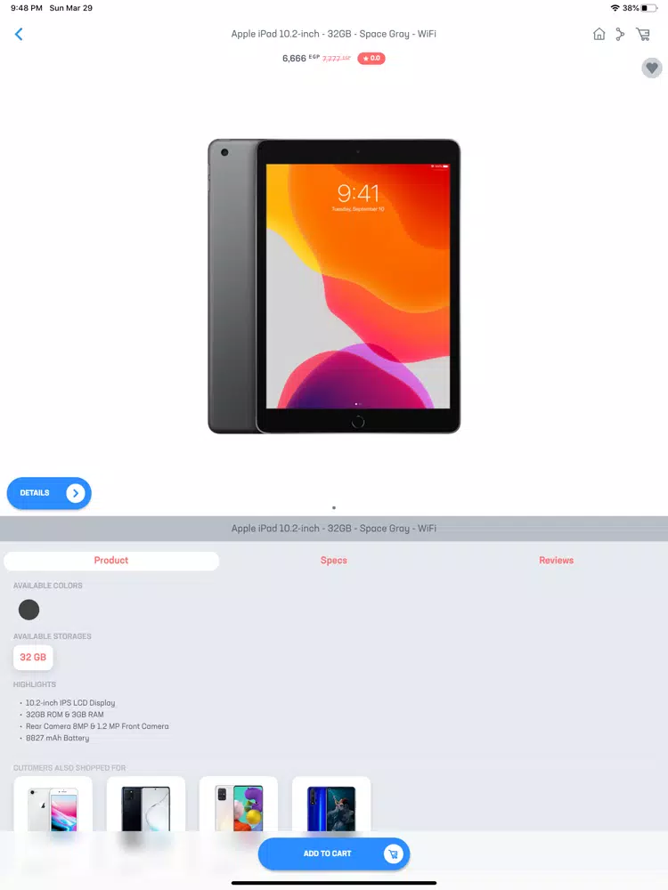 Mobilaty.com iPad  स्क्रीनशॉट