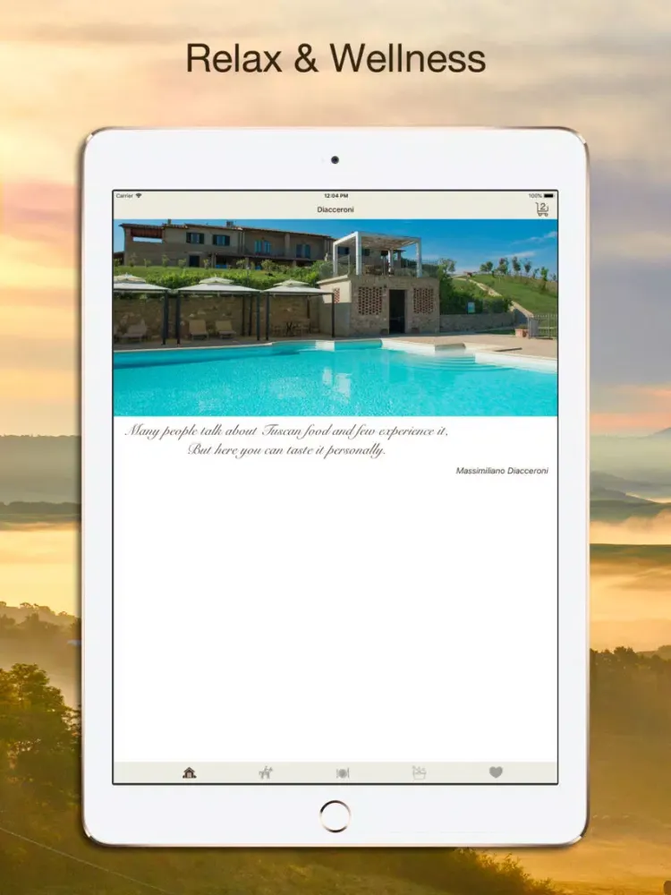 Agriturismo Diacceroni iPad  Ekran Görüntüleri