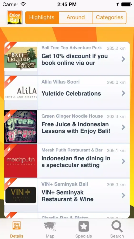 Enjoy Bali Ekran Görüntüleri