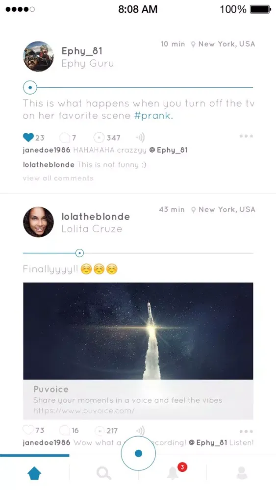 Youvoice Screenshots