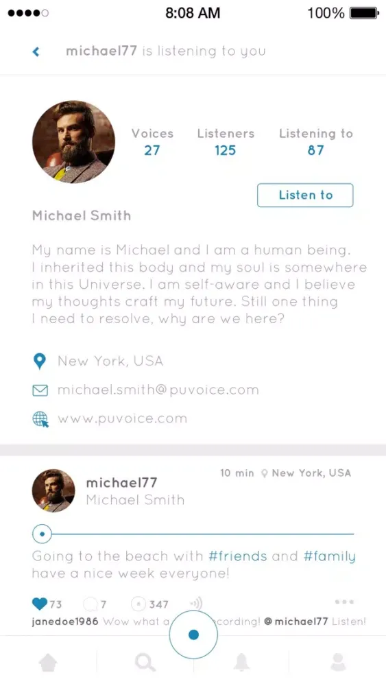 Youvoice Screenshots