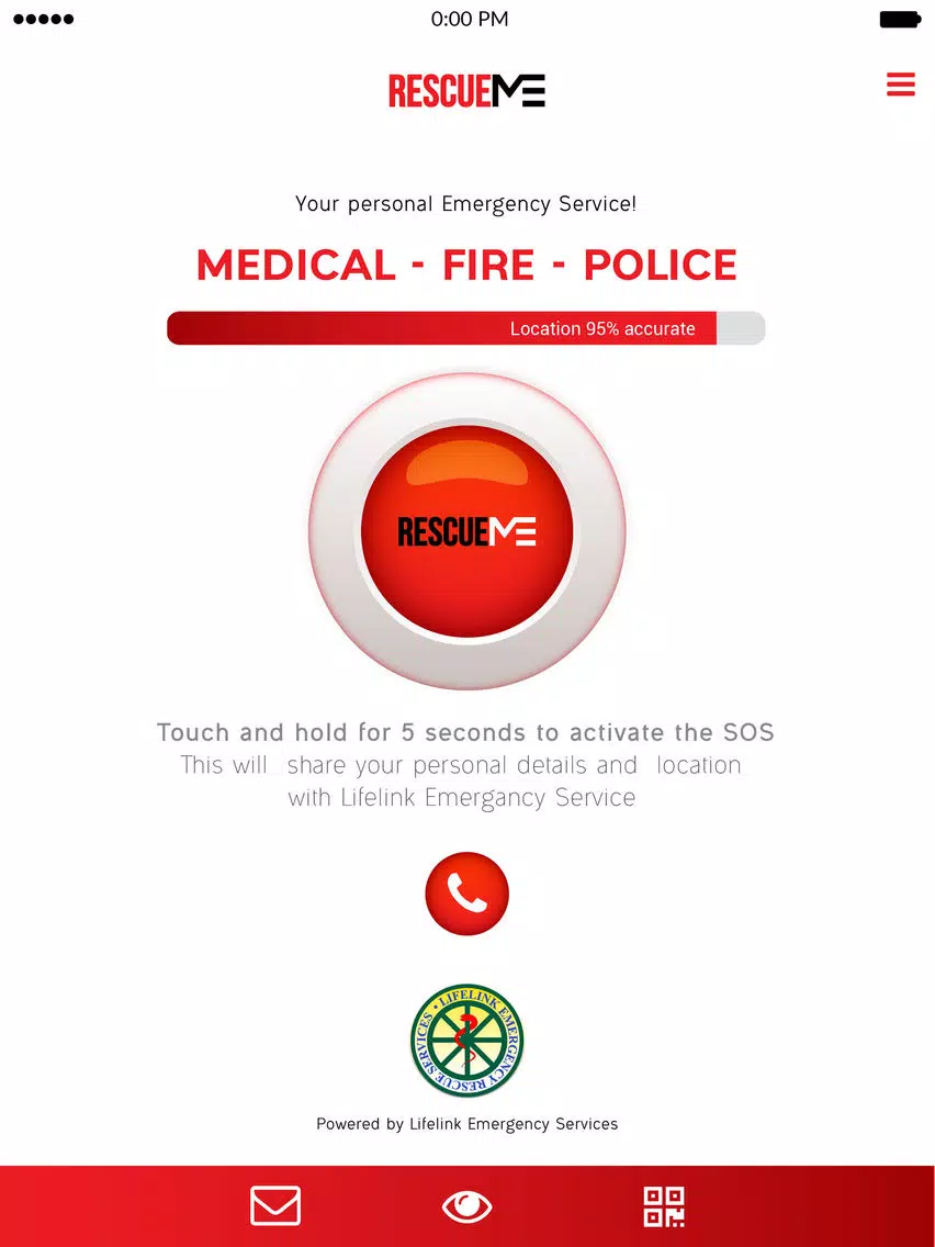 Ảnh chụp màn hình của Rescue Me Namibia iPad 