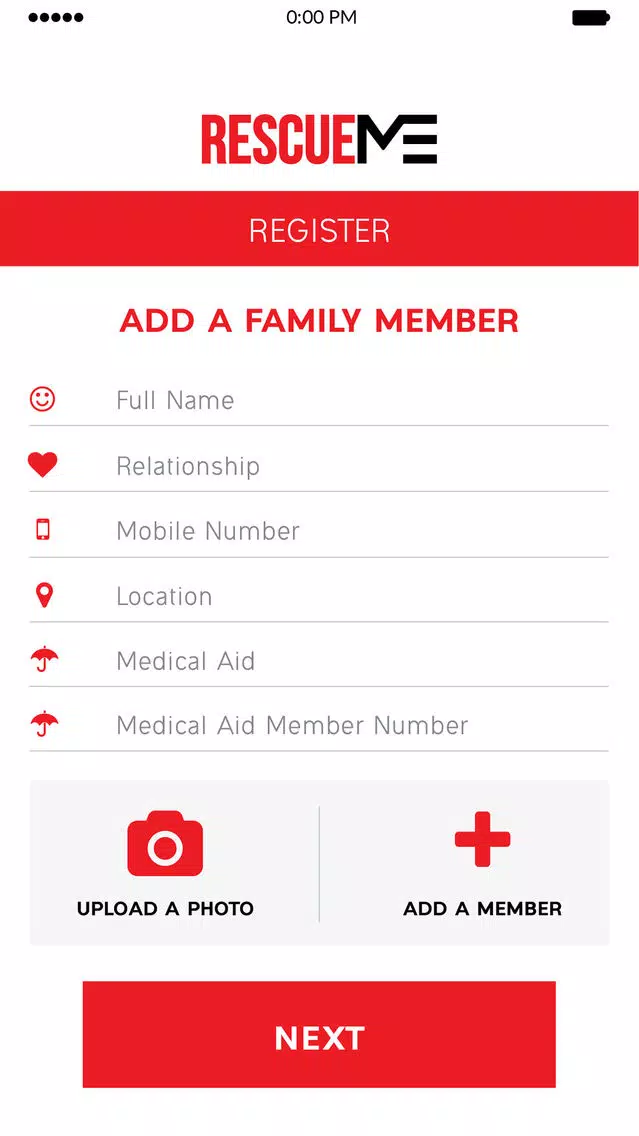 Ảnh chụp màn hình của Rescue Me Namibia