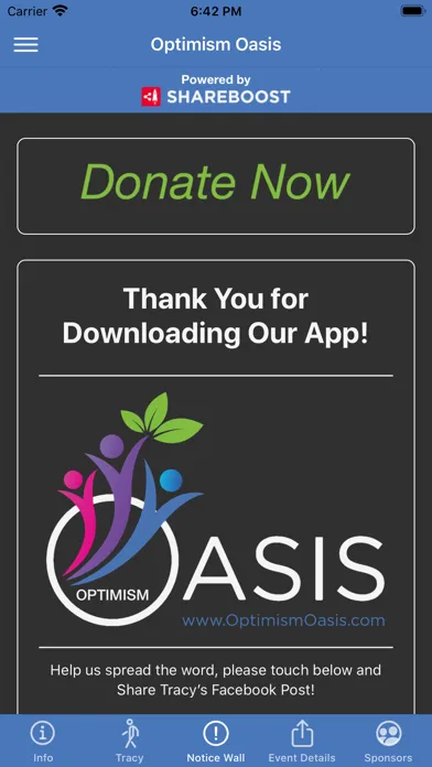 Screenshot di Optimism Oasis