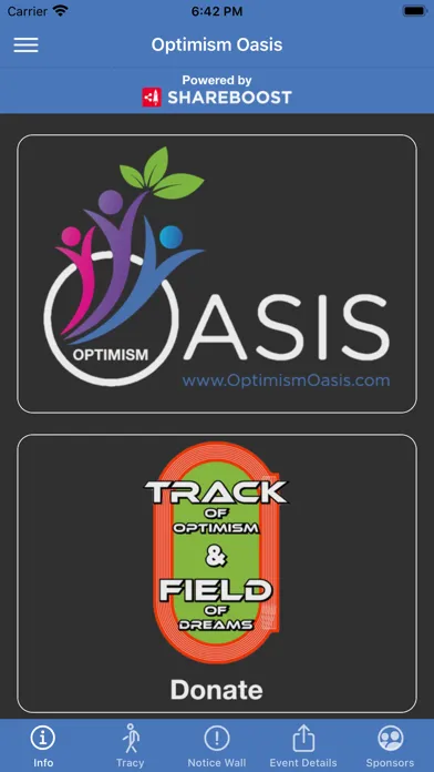 Screenshot di Optimism Oasis