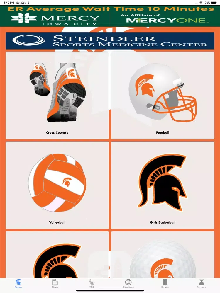 Скриншоты Solon Spartans iPad 