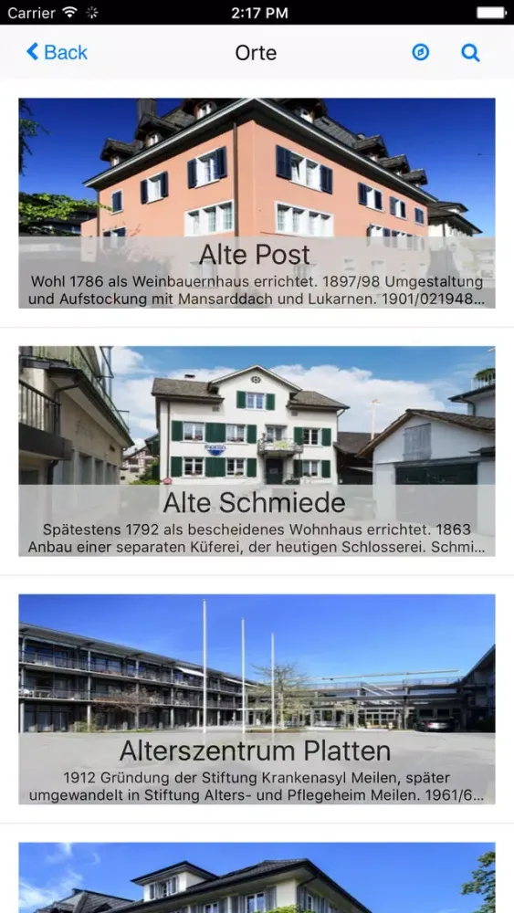 Gemeinde Meilen 스크린샷