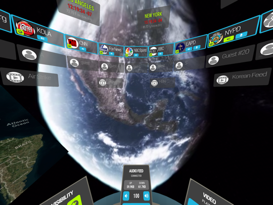 Capturas de pantalla de VR Control Rooms iPad 