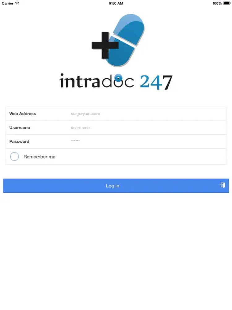 Capturas de tela do Intradoc247 Checklists iPad 