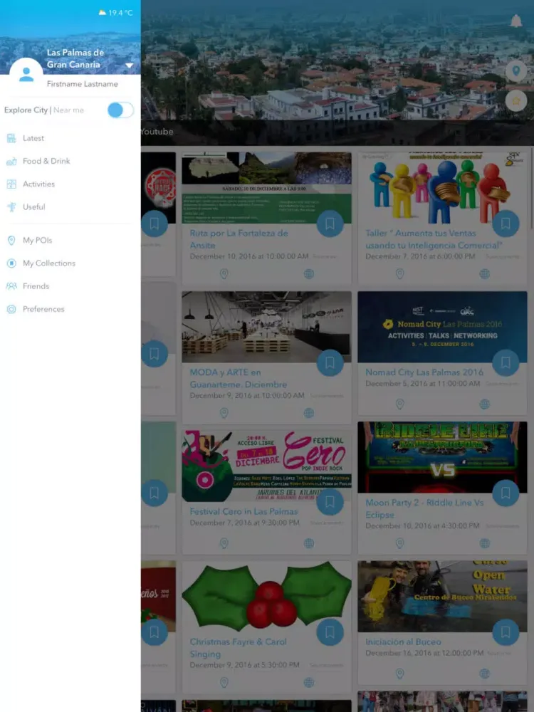 Screenshot di city.live iPad 