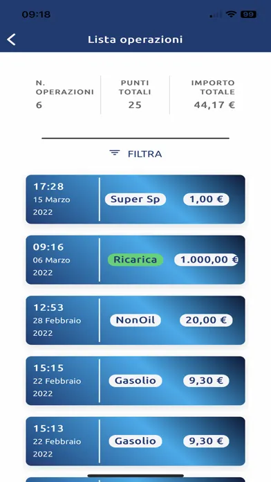 ElettroBlu سکرین شاٹس