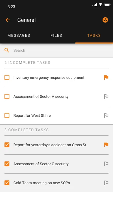 Response for FirstNet Screenshots