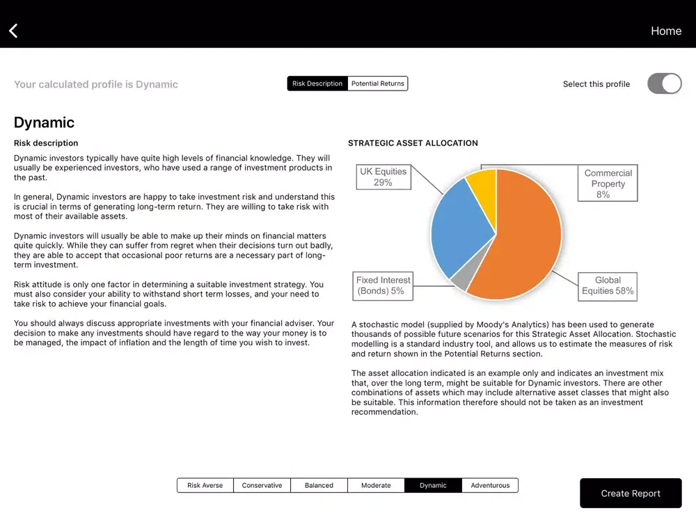 Screenshot di Positive Solutions ATR iPad 