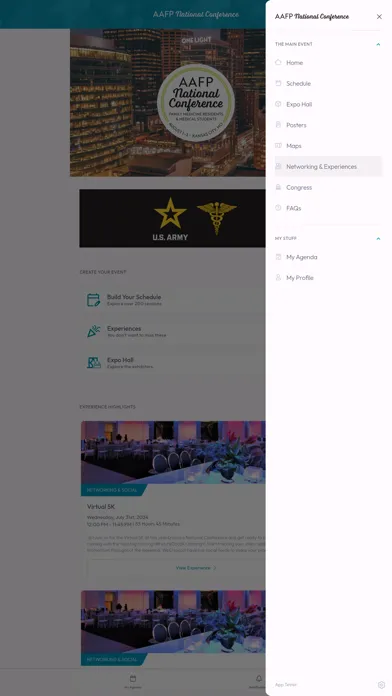 AAFP Events 2024 Screenshots