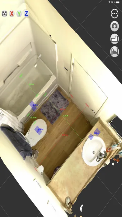 Tangkapan layar MapIt 3D Scanner