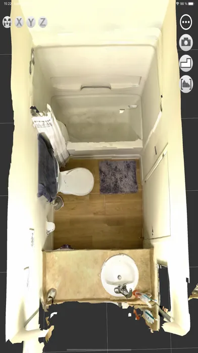 Tangkapan layar MapIt 3D Scanner