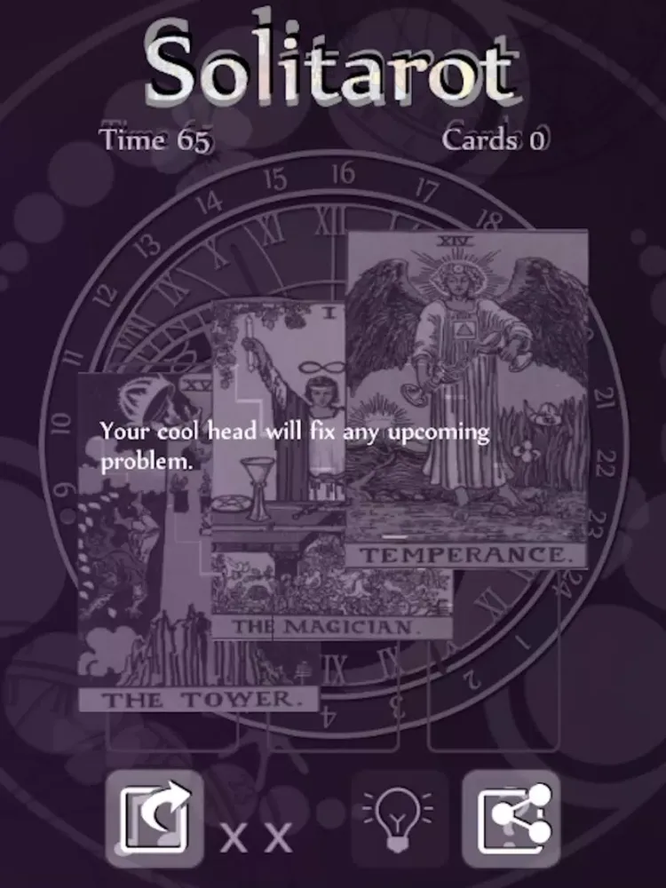 Solitarot: Tarot Solitaire iPad  स्क्रीनशॉट