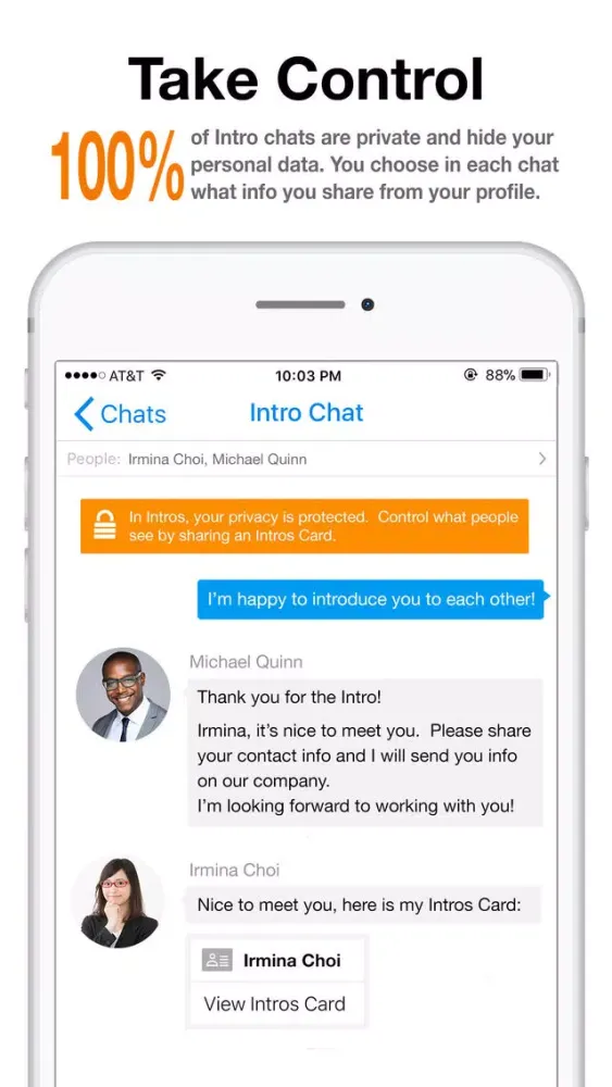 Intros – Helping you, স্ক্রিনশট