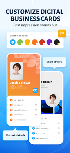 CamCard-Digital business carddes captures d'écran de l'application2
