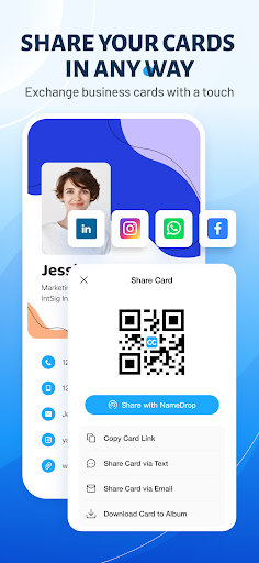 CamCard-Digital business carddes captures d'écran de l'application3