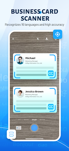 CamCard-Digital business carddes captures d'écran de l'application7