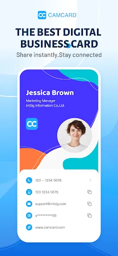 CamCard-Digital business card应用截图