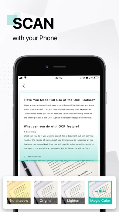 CamScanner + | OCR Scanner স্ক্রিনশট